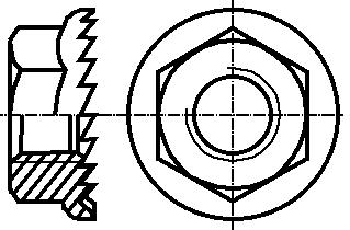 法兰螺母